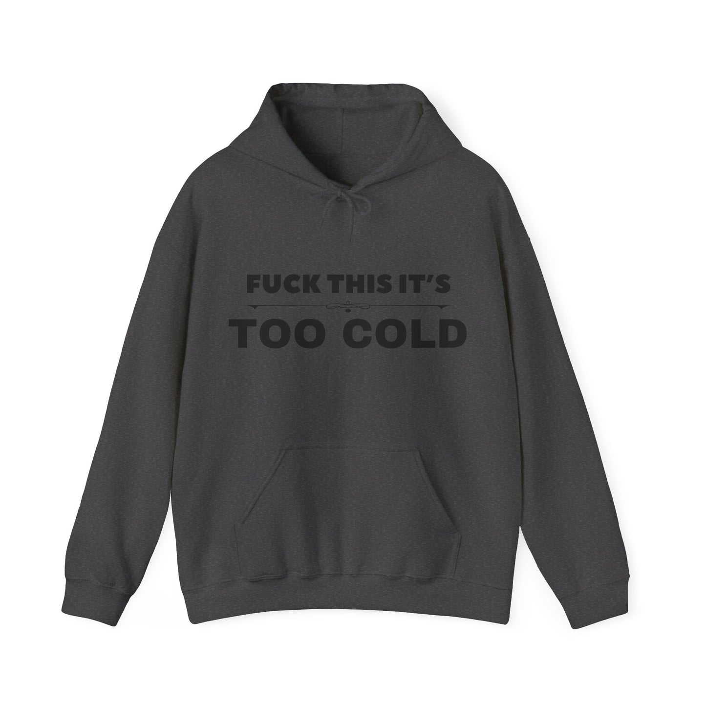 FUCK THIS IT'S TOO COLD HOODY